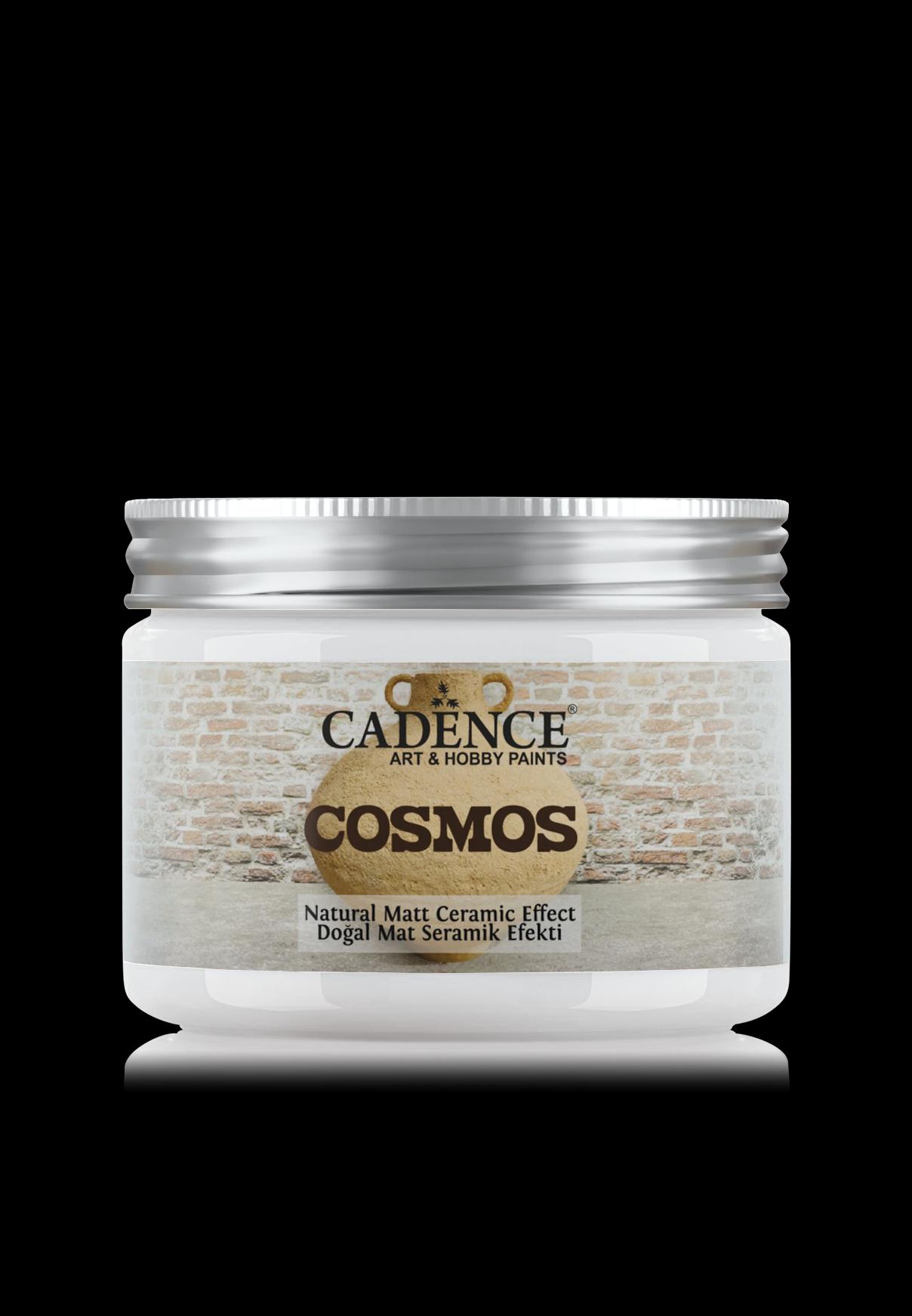 COSMOS%20DOĞAL%20MAT%20SERAMİK%20EFEKT%20CS-01%20BEYAZ%20150%20ML