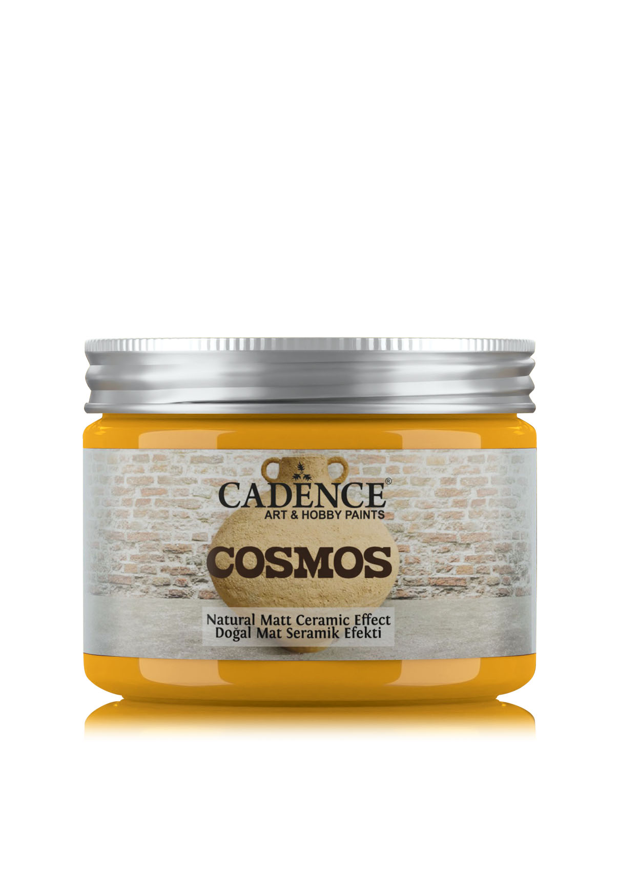 COSMOS%20DOĞAL%20MAT%20SERAMİK%20EFEKT%20CS-03%20SARI%20150%20ML